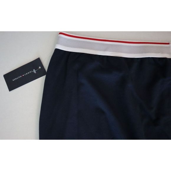 Tommy Hilfiger DR09150348 Men's Sz M Dark Navy Blue Solid Lounge Pants $60 - Picture 5 of 10